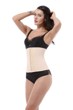 Load image into Gallery viewer, 30cm14 buckle 25 steel bone breathable rubber corset for abdomen sports waist belt upgraded version of the waistband
