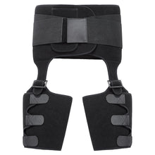 Load image into Gallery viewer, Hot-selling three-in-one hip lifting belt sweat burst belt adjustable one-piece plastic belt sports abdomen leg belt
