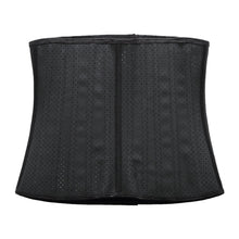 Load image into Gallery viewer, 30cm14 buckle 25 steel bone breathable rubber corset for abdomen sports waist belt upgraded version of the waistband
