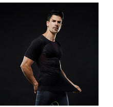 Load image into Gallery viewer, The new summer breathable tight-fitting seamless upgraded version of strong pressure belly mesh body shape vest men&#39;s shapewear
