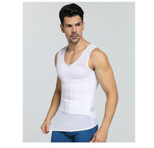 Load image into Gallery viewer, New men&#39;s light and thin body shaping clothing shaping waist, invisible corset and waistcoat
