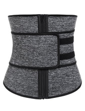 Load image into Gallery viewer, Sports double belt compression waist corset sweat wicking neoprene BODYSUIT
