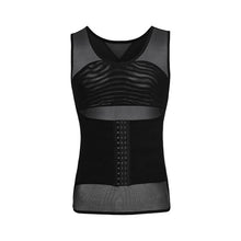 Load image into Gallery viewer, New men&#39;s light and thin body shaping clothing shaping waist, invisible corset and waistcoat
