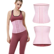 Load image into Gallery viewer, New breathable sports girdle belt women&#39;s girdle corset clothing plastic waist shaping underwear waist postpartum abdomen belt
