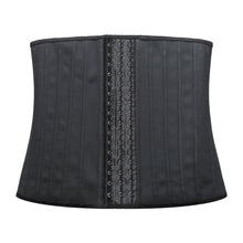 Load image into Gallery viewer, 25 steel bone corset rubber corset smooth latex corset corset female belly belt
