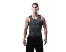 Load image into Gallery viewer, New extended version neoprene blasting sweat sports shapewear fitness speed wicking clothing men&#39;s corset
