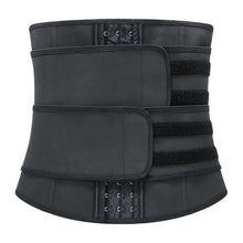 Load image into Gallery viewer, Sports training belt latex waist belt buckle reinforced rubber corset
