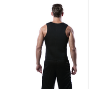 Load image into Gallery viewer, New extended version neoprene blasting sweat sports shapewear fitness speed wicking clothing men&#39;s corset
