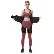 Load image into Gallery viewer, Hot-sale product sweat-sweat corset sports adjustable neoprene waist belt hip lift belt sweat-sweat plastic belt
