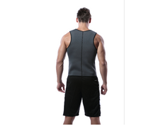 Load image into Gallery viewer, New extended version neoprene blasting sweat sports shapewear fitness speed wicking clothing men&#39;s corset
