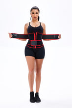 Load image into Gallery viewer, New double-reinforced belt can be disassembled, and the waist training device for women&#39;s sports plastic belts and sweaty plastic belts
