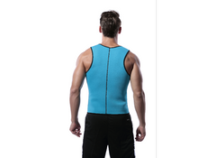 Load image into Gallery viewer, New extended version neoprene blasting sweat sports shapewear fitness speed wicking clothing men&#39;s corset
