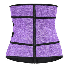 Load image into Gallery viewer, Sports double belt compression waist corset sweat wicking neoprene BODYSUIT
