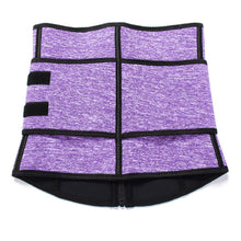 Load image into Gallery viewer, Sports double belt compression waist corset sweat wicking neoprene BODYSUIT
