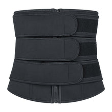 Load image into Gallery viewer, Three-in-one waist sculpting women&#39;s corset waist seal waist protection belt sports plastic belt sweat belt
