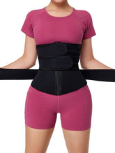 Load image into Gallery viewer, Three-in-one waist sculpting women&#39;s corset waist seal waist protection belt sports plastic belt sweat belt
