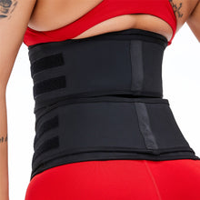 Load image into Gallery viewer, 25 Bones 33cm Double Belt Reinforcing Belt Sports Corset Shaping Body Shaping Garment Waist Trainer
