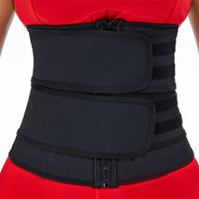 Load image into Gallery viewer, 25 Bones 33cm Double Belt Reinforcing Belt Sports Corset Shaping Body Shaping Garment Waist Trainer
