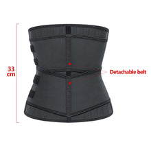 Load image into Gallery viewer, 25 Bones 33cm Double Belt Reinforcing Belt Sports Corset Shaping Body Shaping Garment Waist Trainer
