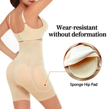 Load image into Gallery viewer, High Waist and Hip Shaping Pants with Three-Row Side Button Adjustable Tummy Pants
