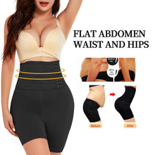 Load image into Gallery viewer, High Waist and Hip Shaping Pants with Three-Row Side Button Adjustable Tummy Pants
