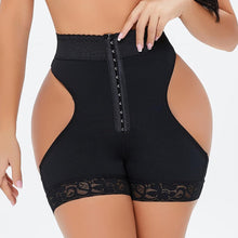 Load image into Gallery viewer, The new explosive Europe and the United States to increase the size of the buckle low waist to collect hips tight body shorts
